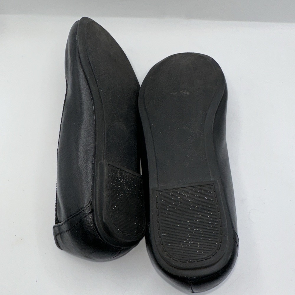 Vionic Women's Caroll Black Leather‎ Ballet Flats Shoes Size 6.5 - Picture 5 of 7